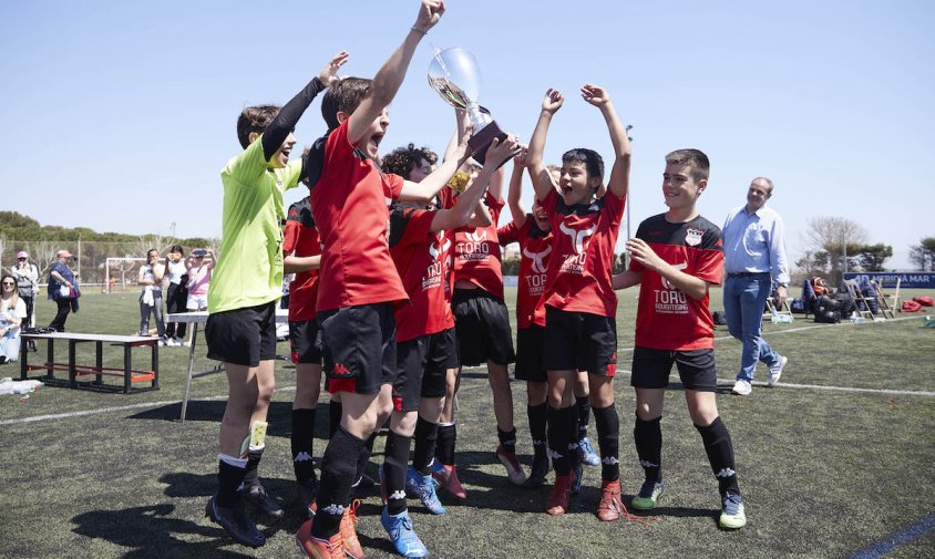 Imatge d'arxiu del torneig de futbol celebrat l'any passat