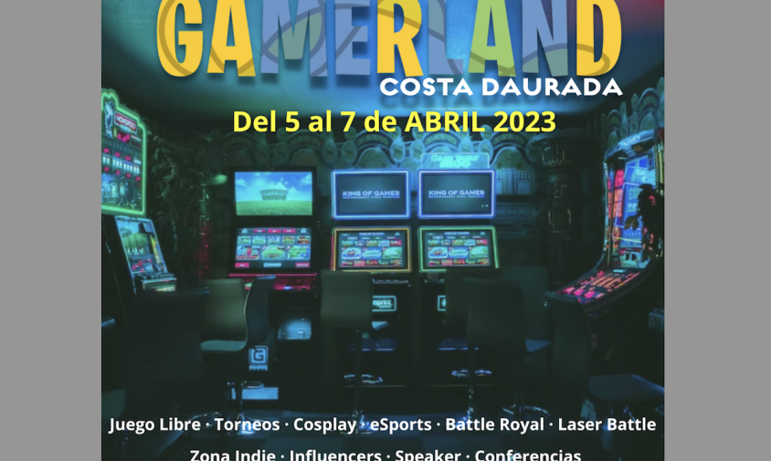 Cartell del Gamerland Costa Daurada