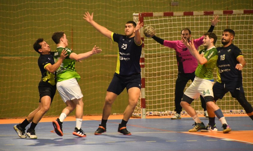 Imatge del partit de la primera volta de la lliga entre el CH Cambrils i el CH Palautordera, disputat el passat novembre