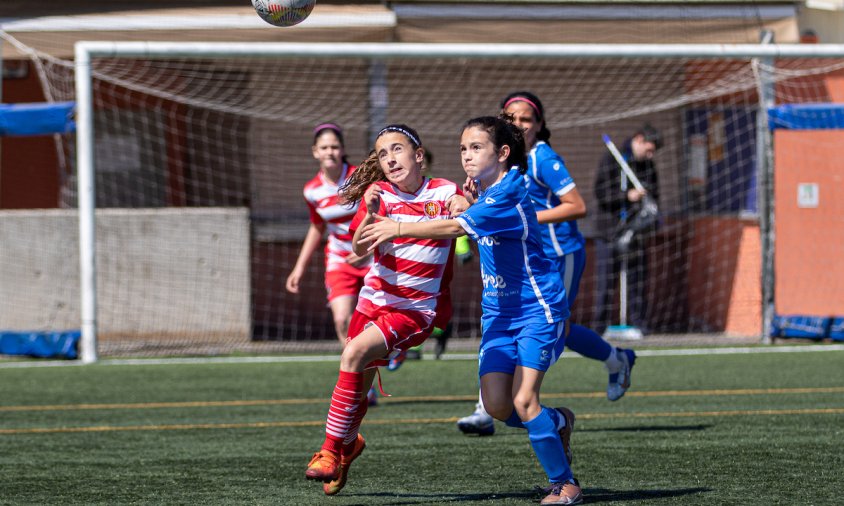 Partit de l'aleví A femení contra el Gavà