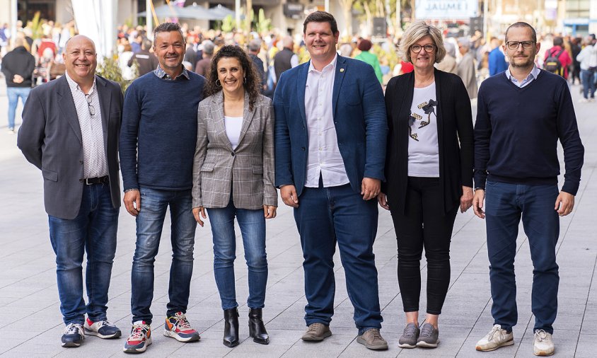 Eduard García, Santi Gámez, Yolanda Burgos, Juan Carlos Romera, Hilje Stendam i Eugenio Olmo