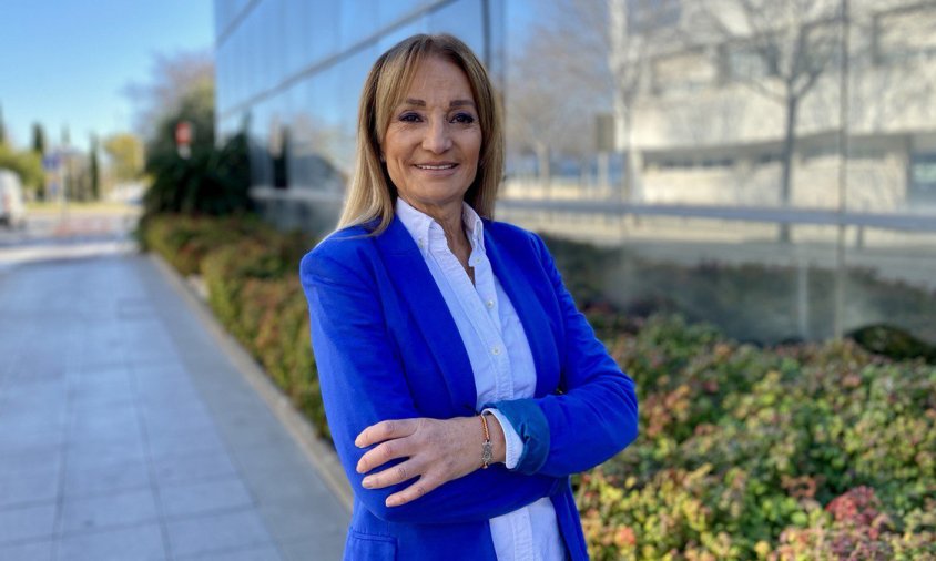 Isabel Segarra, candidata de VOX a l'alcaldia de Cambrils