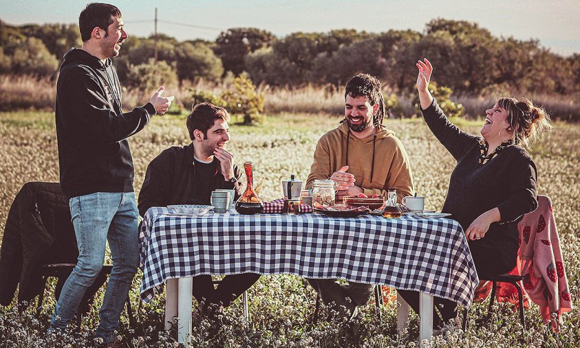 Imatge dels quatre membres de La Cosina