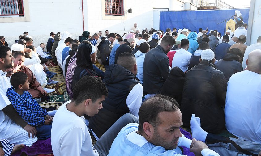 L'imam Mohamed Ouadi ha oficiat la pregària