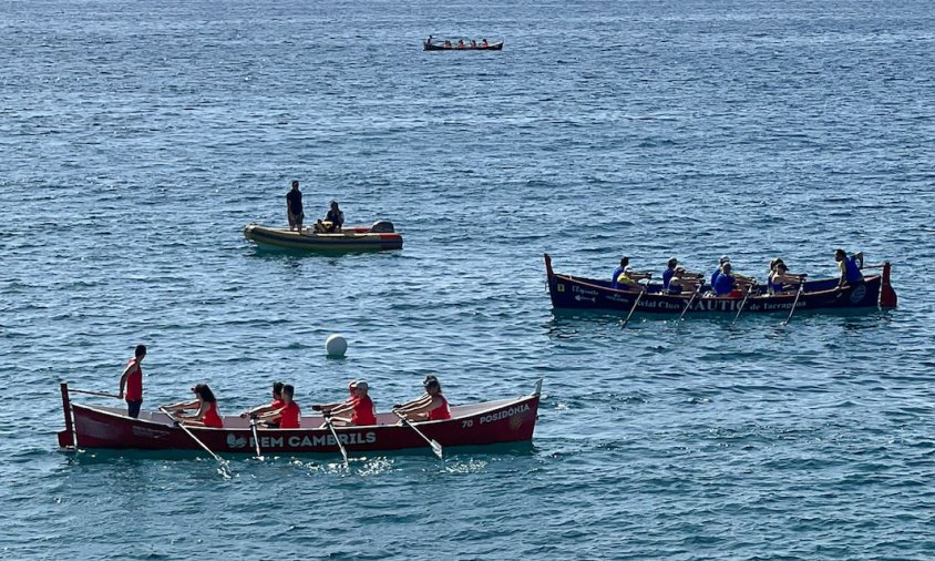 Imatge de la Regata Social de Sant Jordi que va tenir lloc aquest passat dissabte 29 d’abril a Tarragona