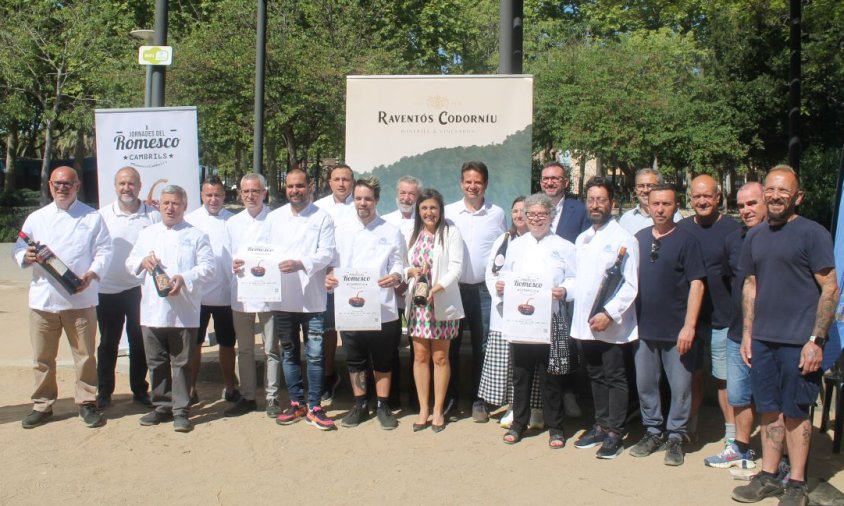 La presentació del Mes del Romesco s'ha fet al Parc del Pescador