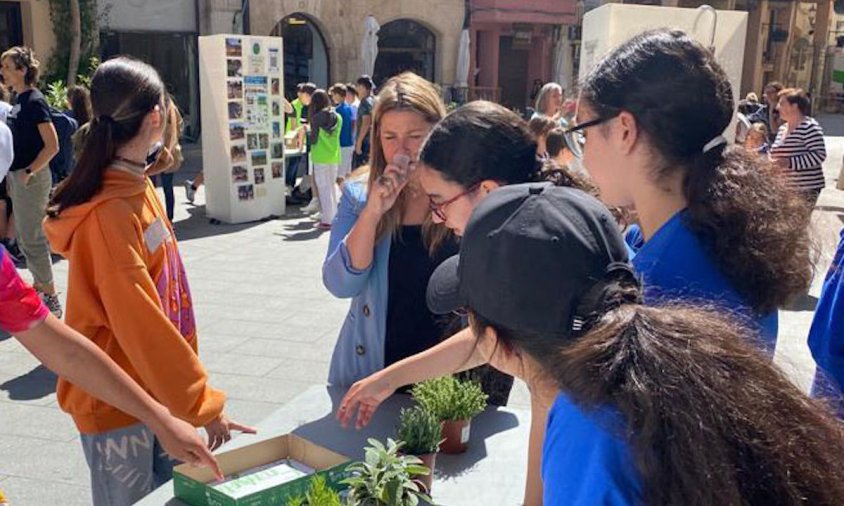 El mercat es va organitzar dimarts a la plaça de la Vila