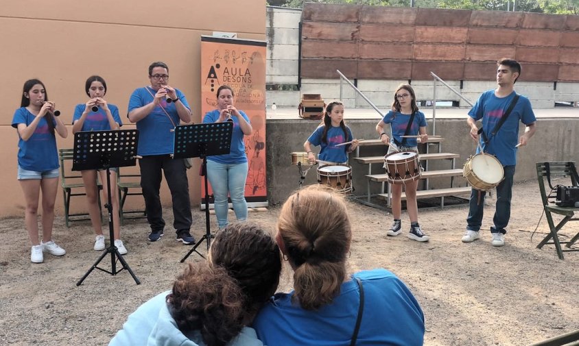 Imatge del concert de l'Aula de Sons del passat 28 de maig