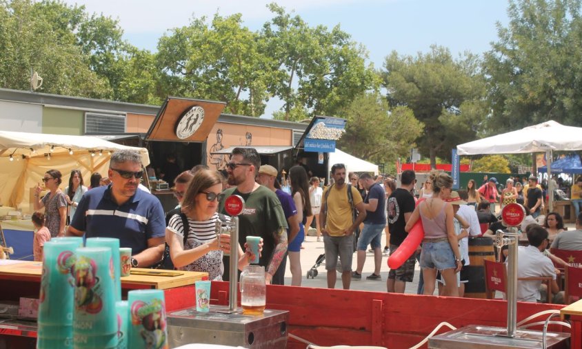 El Nomad Festival, un espai gastronòmic i d'oci tranquil en el marc de la Fira