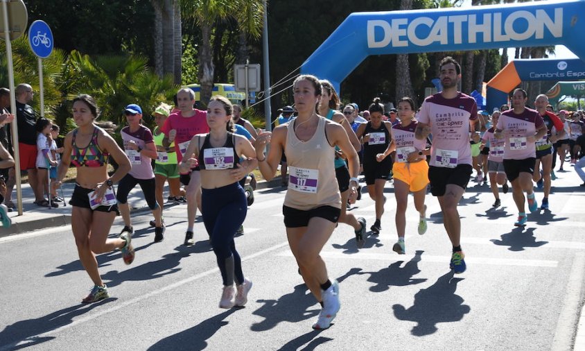 Sortida de la Cursa de les Dones en l'edició de l'any passat