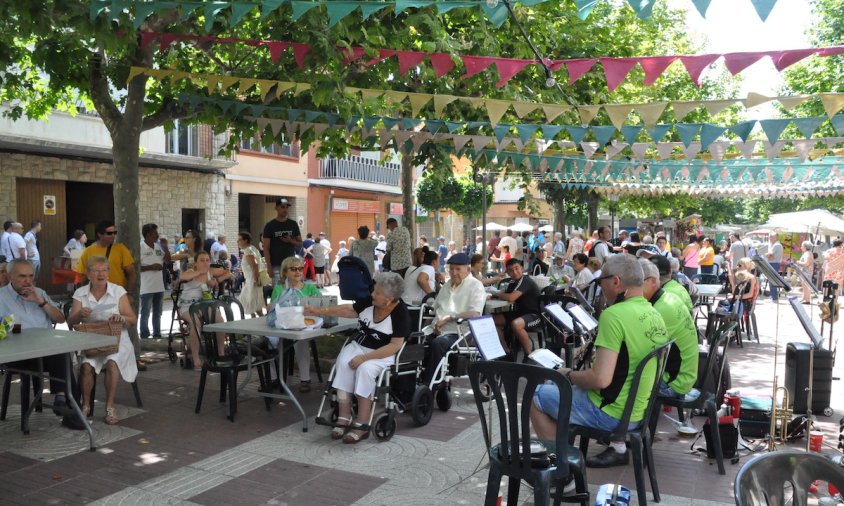 Imatge de les festes del barri de l'Eixample de l'any passat