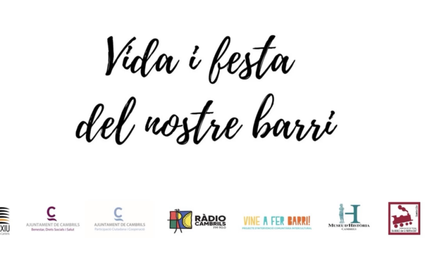 Portada del documental "Vida i festa del nostre barri"