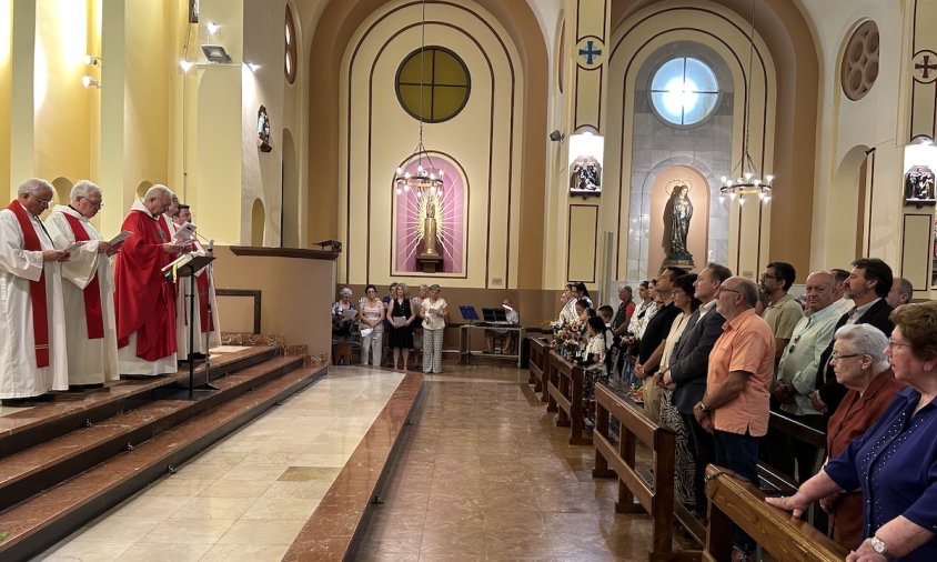 Inici de la Missa Major en honor a Sant Pere