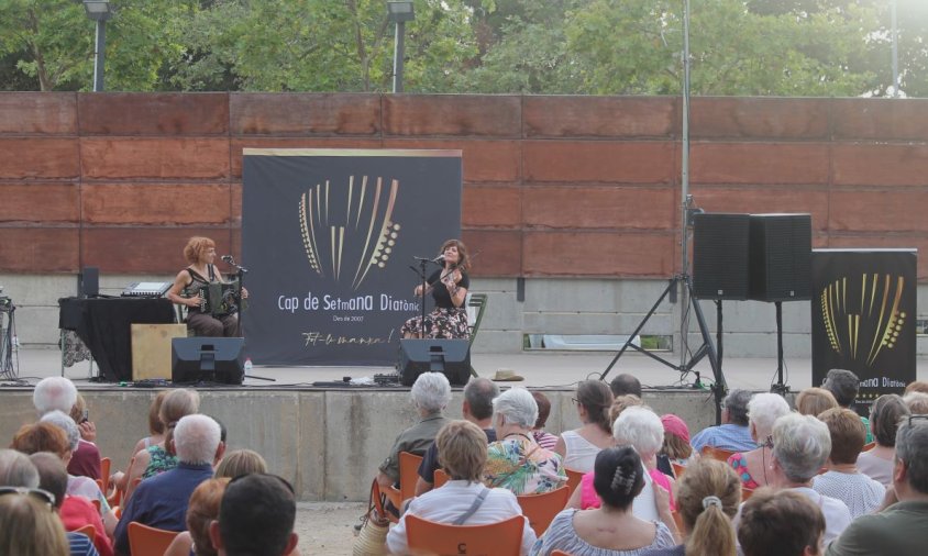 El concert de les Batzuca es va celebrar al Parc del Pescador