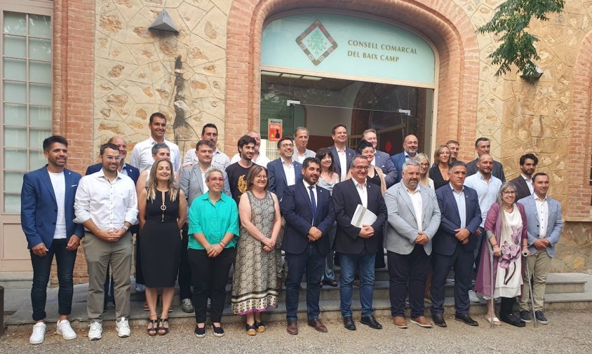 Els integrants del Consell Comarcal del Baix Camp