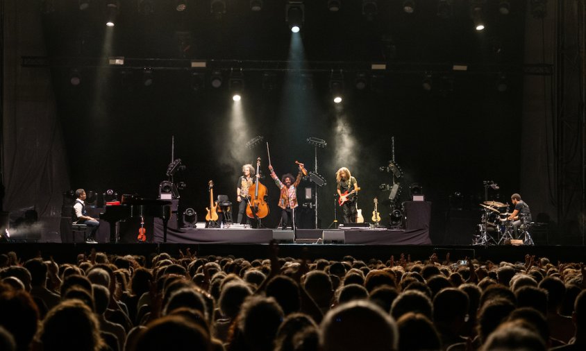 El concert d'Ara Malikian ha estat l'únic en penjar el cartell de complet