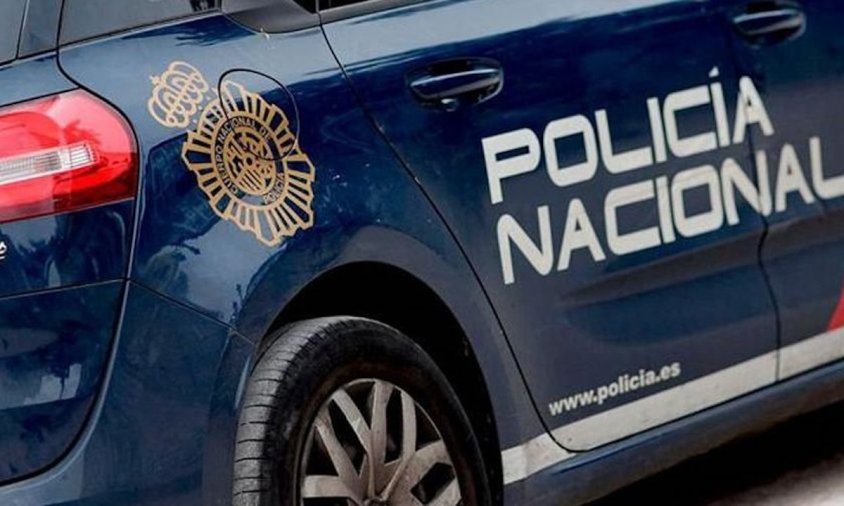 Imatge d'arxiu d'un vehicle de la Policia Nacional