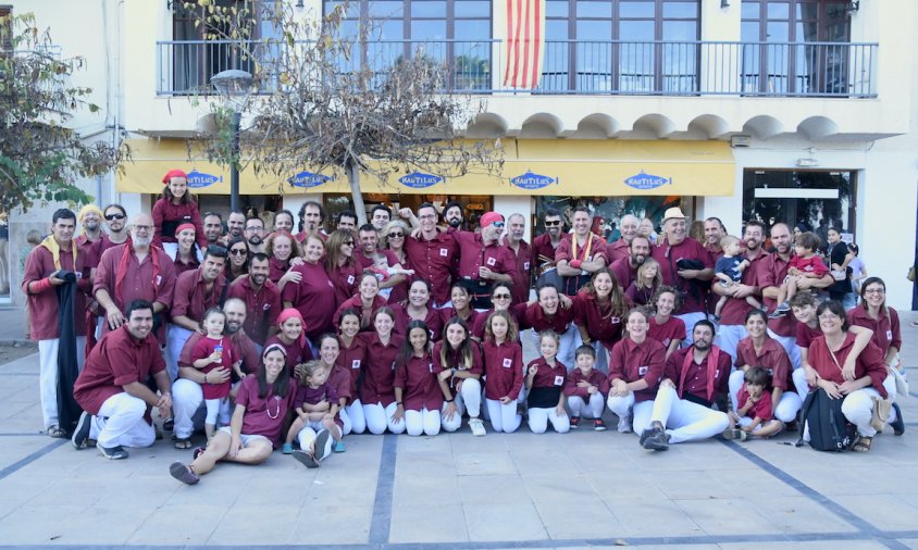 Els Xiquets de Cambrils després de la diada de Sant Pere