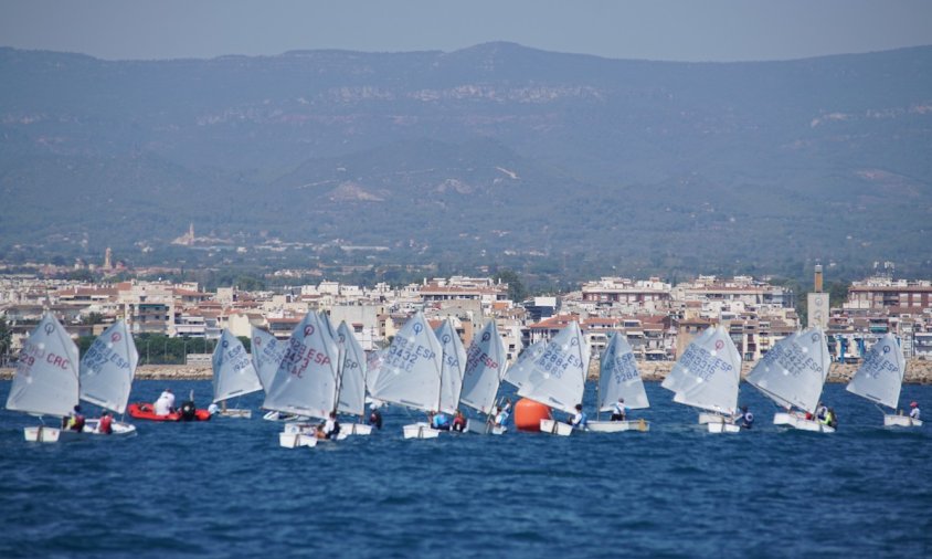 La regata es va celebrar a davant de la plaja del Regueral