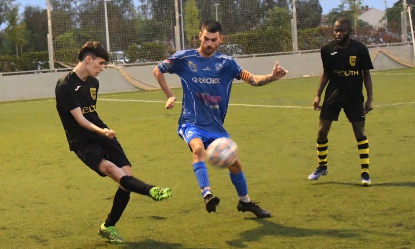 Imatge d'un partit amistós diputat pel Cambrils Unió B aquesta pretemporada