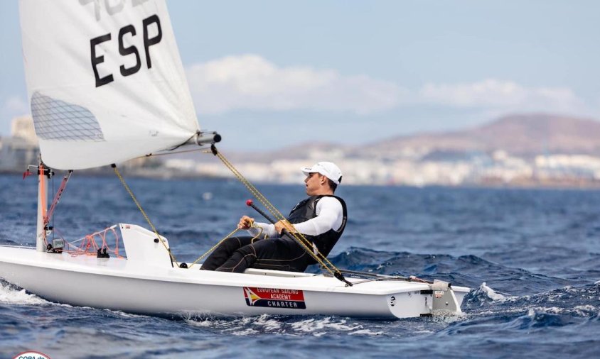 Ricard Castellví durant el transcurs de la Copa Espanya