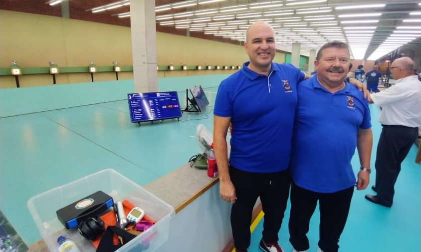 El Campionat de Catalunya de Pistola d'Aire va tenir lloc a l'enorme pavelló cobert de Mollet del Vallès