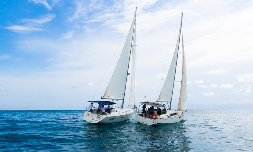 La regata es va iniciar el passat dijous