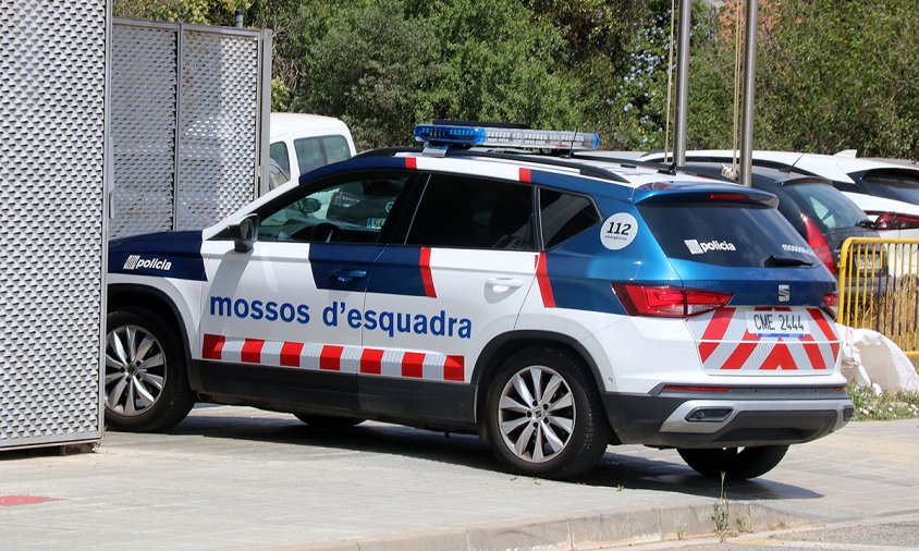 Vehicle dels Mossos d'Esquadra