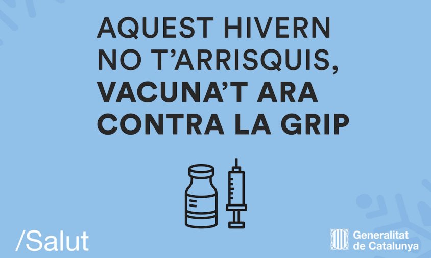 Campanya de vacunació contra la grip