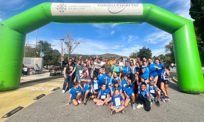 Equip del Club Atletisme Cambrils desplaçat a La Selva del Camp