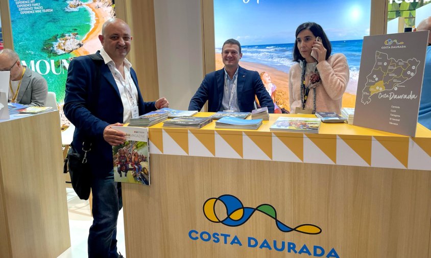 Estand de la Costa Daurada al recinte firal ExCel de Londres