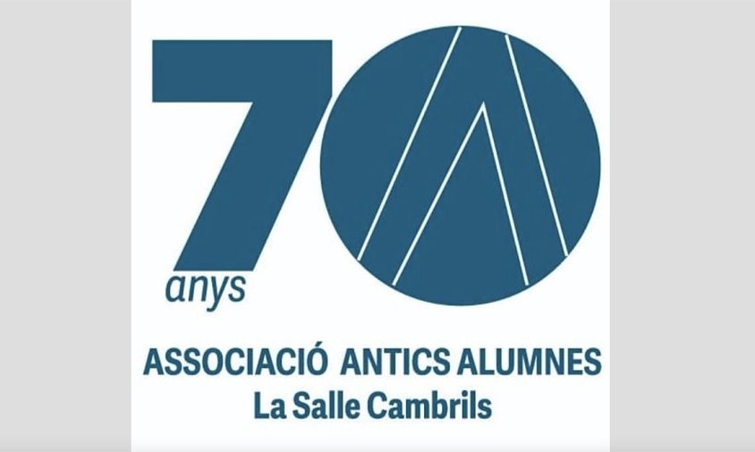 Logo dels 70 anys de l'AAA la Salle