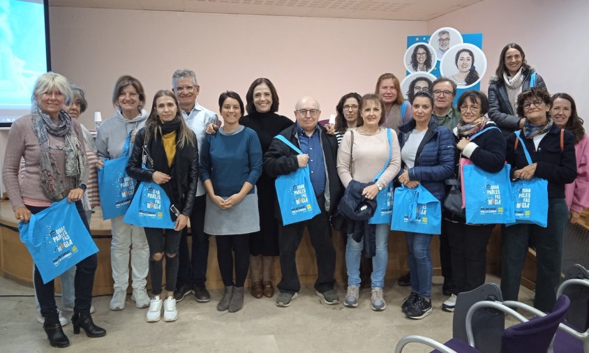 Les parelles lingüístiques al Centre Cultural, aquest passat dimecres