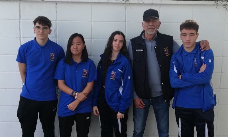 Sis esportistes del Club de Tir Olímpic Cambrils van participar en la competició