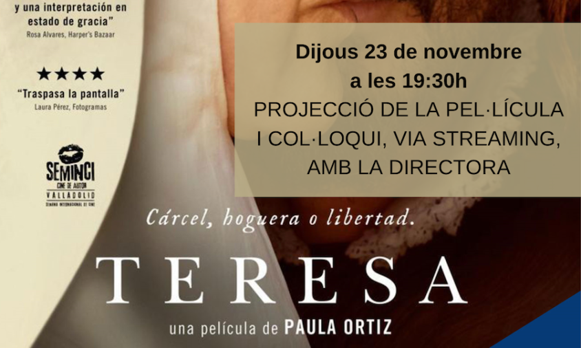 Cartell de «Teresa», la pel·lícula de Paula Ortiz