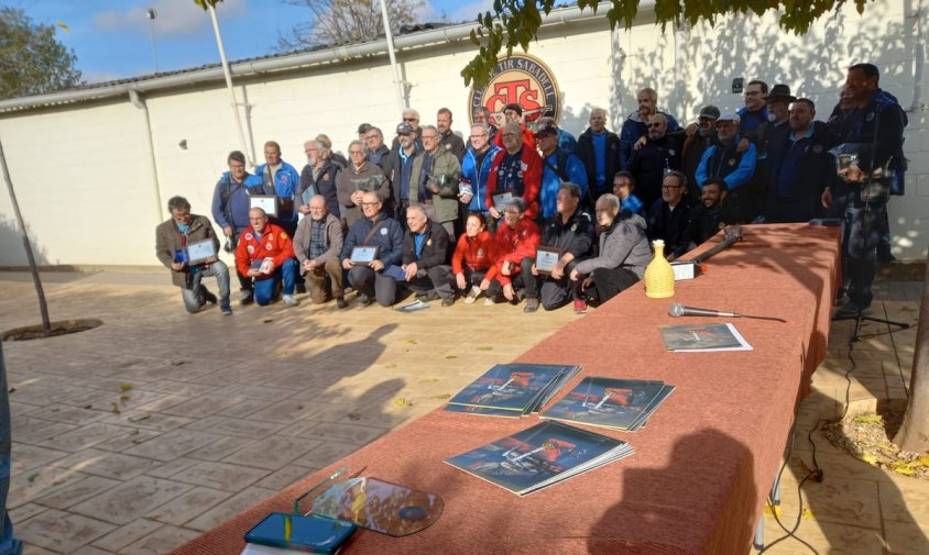 Foto de família després del XII Trofeu de Fusellers de Sabadell