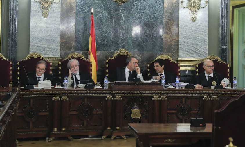 Vista al Suprem sobre el recurs presentat contra la sentència del 17-A