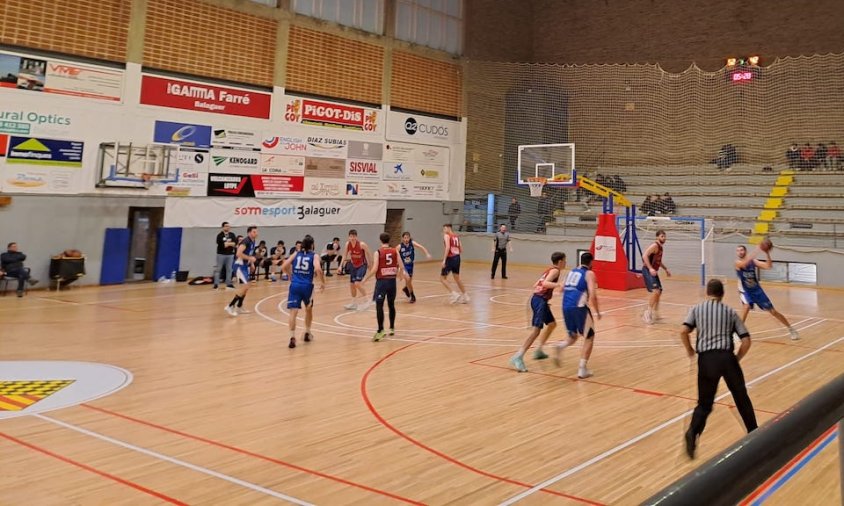 El partit es va jugar a la pista del CB Balaguer