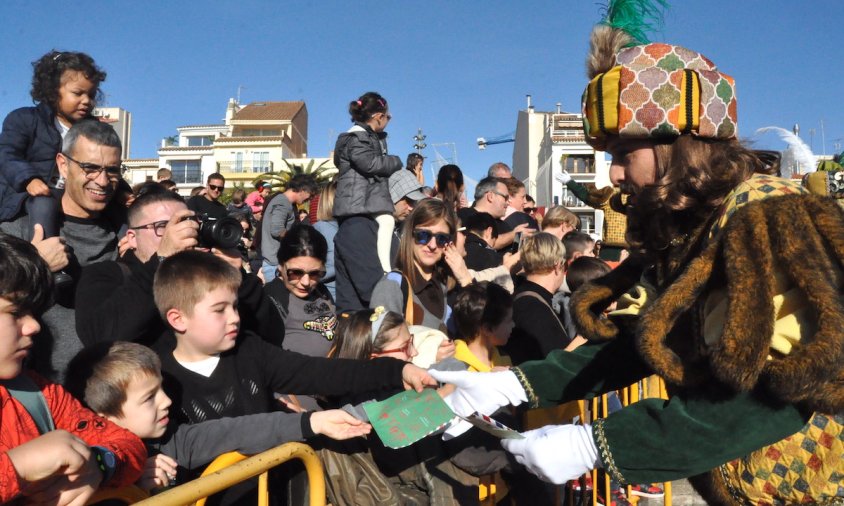 Un moment de l'arribada dels Heralds a Cambrils l'any passat