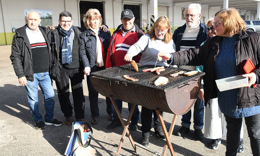 Es van servir uns 400 esmorzars, ahir, durant tot el matí