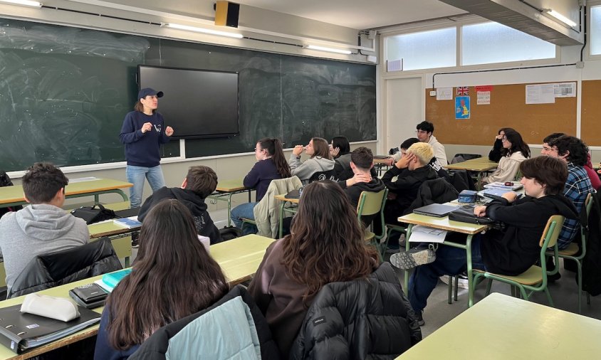 Una de les classes que s'han impartit aquest dimarts 30 de gener