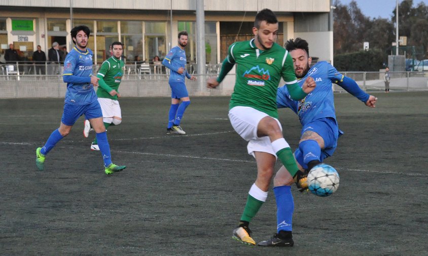 Imatge d\'arxiu d\'un partit del Cambrils Unió disputat aquesta temporada