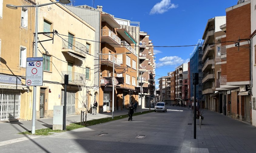 Les càmeres s'ubicaran al principi i final de la Rambla, on ara hi ha les pilones d'accés