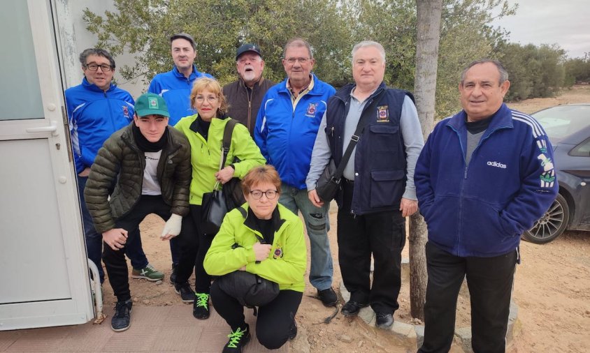 Membres del Club de Tir Olímpic Cambrils a Valls