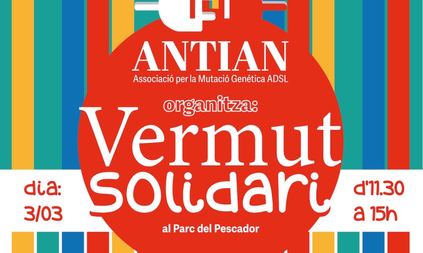 Cartell del vermut solidari