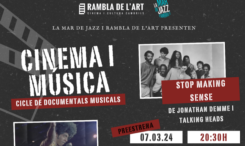 Cartell del cicle de cinema musical