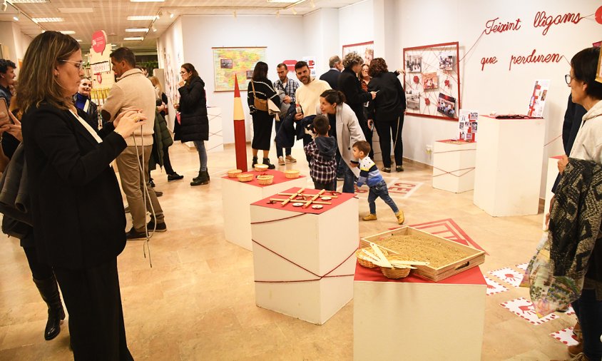 L'exposició es va inaugurar, ahir al vespre, al Centre Cultural