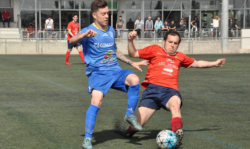 Imatge d'arxiu d'un partit del Cambrils Unió la temporada passada