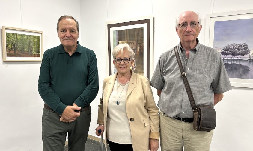 Carmen Pemán, Luis Paniagua i Mariano Royo exposen les seves obres a l'Espai El Pati del Centre Cultural