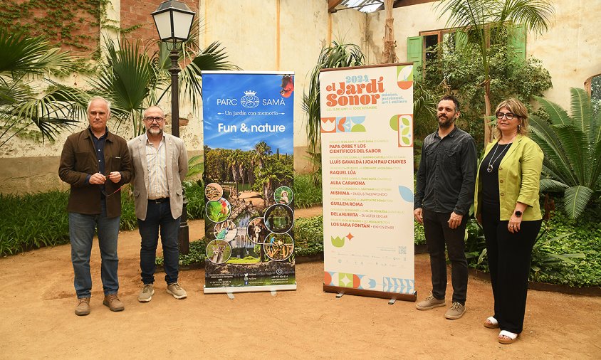 La presentació de la sisena festa dels Indians i el Modernisme es va fer ahir, a l'hivernacle del Parc Samà